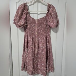 Floral Pink Dress
